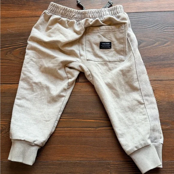 Volcom Kids Light Tan Joggers - Picture 6 of 8